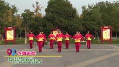 河南省焦作市东方红三队广场舞下肢运动-团队演示