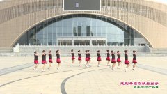 广西贺州市八步区黄田镇桥西文艺队广场舞感到幸福你就拍拍手-团