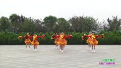 信阳万紫千红广场舞中国大舞台-团队演示