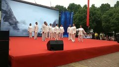 合肥果果广场舞24式太极拳-团队演示