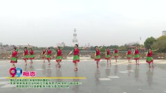 河南省周口市随风飘扬广场舞相恋-团队演示