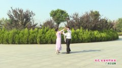 河南省信阳市体育舞蹈协会张德成张云伦巴阿依朵双人版