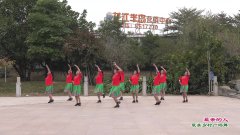 广西防城港市上思县快乐甜歌广场舞最亲的人-团队演示