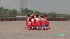 天津市武清区太阳花体育舞蹈俱乐部广场舞俺们会跳花鼓灯