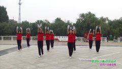 郑州市滨河健身操1队广场舞梦之队八套综合运动-团队演示