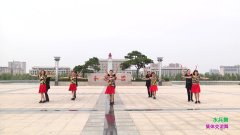 河南省周口市舞之韵广场舞少林少林-团队演示