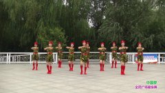 郑州市绿菌广场舞3队中国梦-团队演示