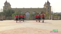 原阳县于营村爱青广场舞跳到北京-团队演示