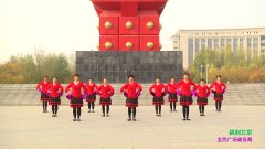 获嘉县张槐树村广场舞跳到北京-团队演示