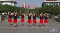 武汉教协夕阳红队广场舞舞动中国-团队演示