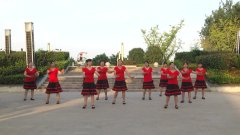武湖江口老年广场舞跳到北京-团队演示