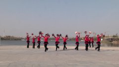 商丘市青春广场舞跳到北京-团队演示