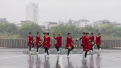 华容健康快乐组合队广场舞跳到北京-团队演示