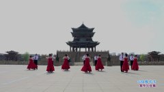山西省晋中市榆次阳光健身广场舞交谊舞串烧-团队演示