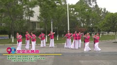 四川省成都市新都区103厂广场舞又见北风吹-团队演示