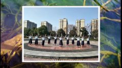 湖南岳化舞之韵广场舞我的九寨-团队演示