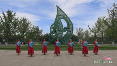【民族盛典】北京加州飞龙广场舞格萨尔正背-团队演示