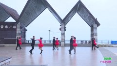 海南省海口市久久广场舞今夜舞起来-团队演示