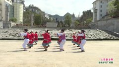 贵州铜仁沿河老年大学舞蹈班土家摆手舞-团队演示