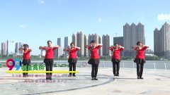 武汉洪山巾帼广场舞福星高照-团队演示