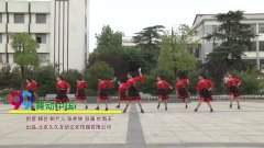 武汉市新洲区孔埠青春姐妹广场舞舞动中国-团队演示