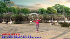 海棠依旧舞蹈队广场舞吉祥中国幸福中国-单人演示