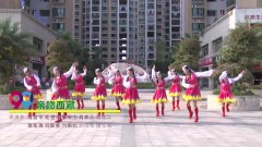 辣妈园艺广场舞亲吻西藏-团队演示