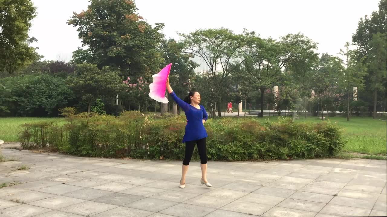 河南郑州竹子广场舞荞麦花-编舞无边瓦瓦