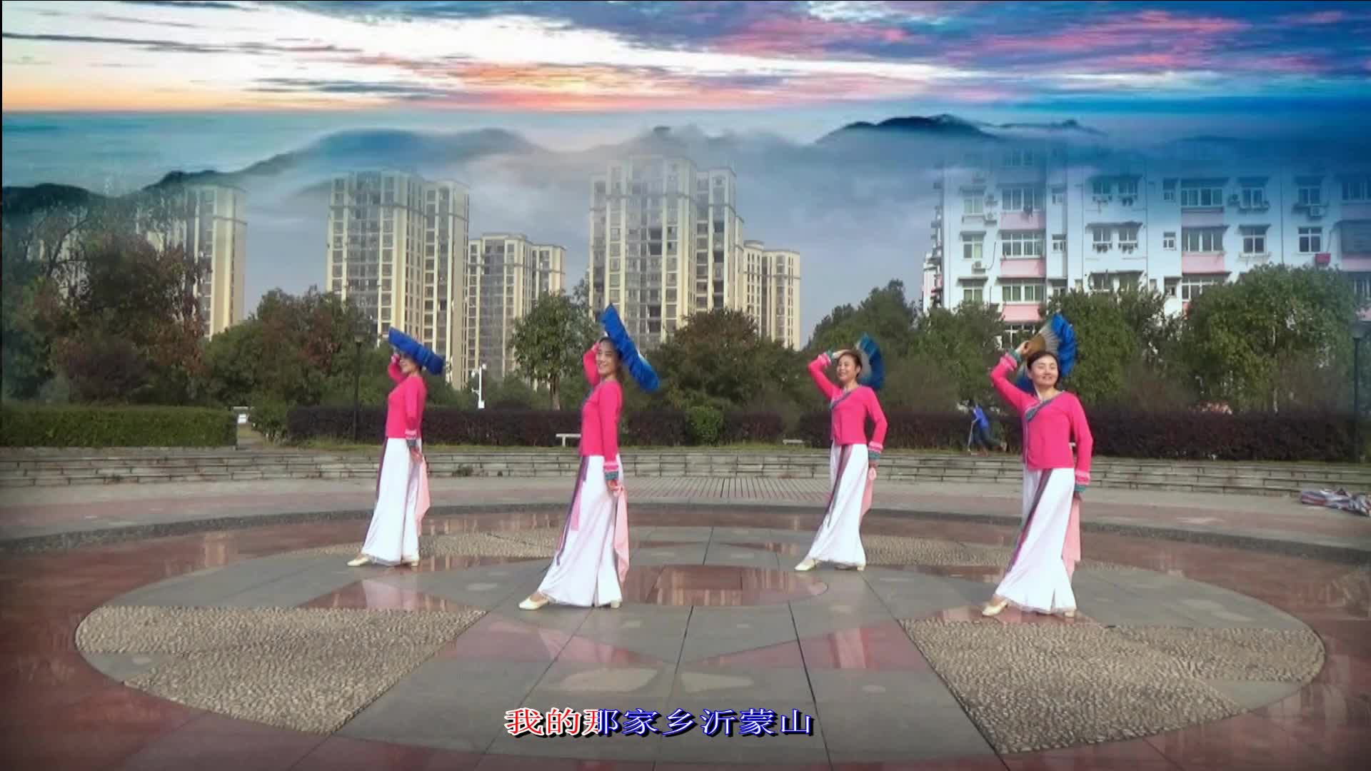 湖南岳化舞之韵广场舞我的家乡沂蒙山-双组合版