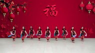 北京加州飞龙广场舞幸福中国糖-团队演示