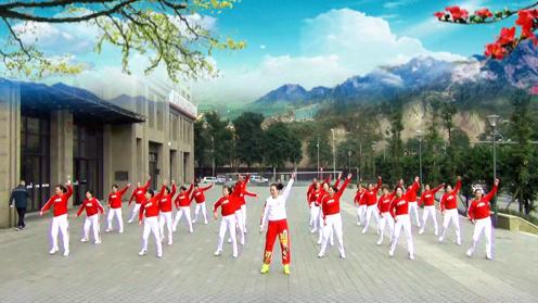 重庆北碚幸福天天广场舞派头十足-集体版 团拜会