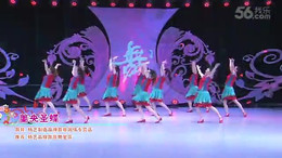 北京加州广场舞姜央圣蝶-舞台版-编舞格格