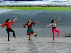 重庆红红广场舞想西藏-原创 三人纪念版