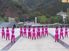 甘肃龙泉开心广场舞健身手拍鼓-变队形版